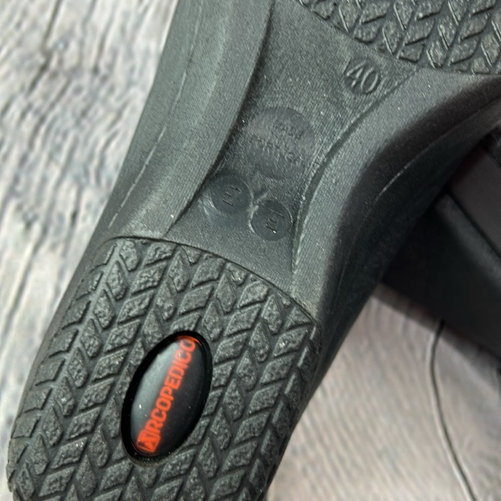 A’RCIPEDICO ITATIAIA Made in PORTUGAL Black Lightweight Slip On Mary Jane Flats - Picture 11 of 17